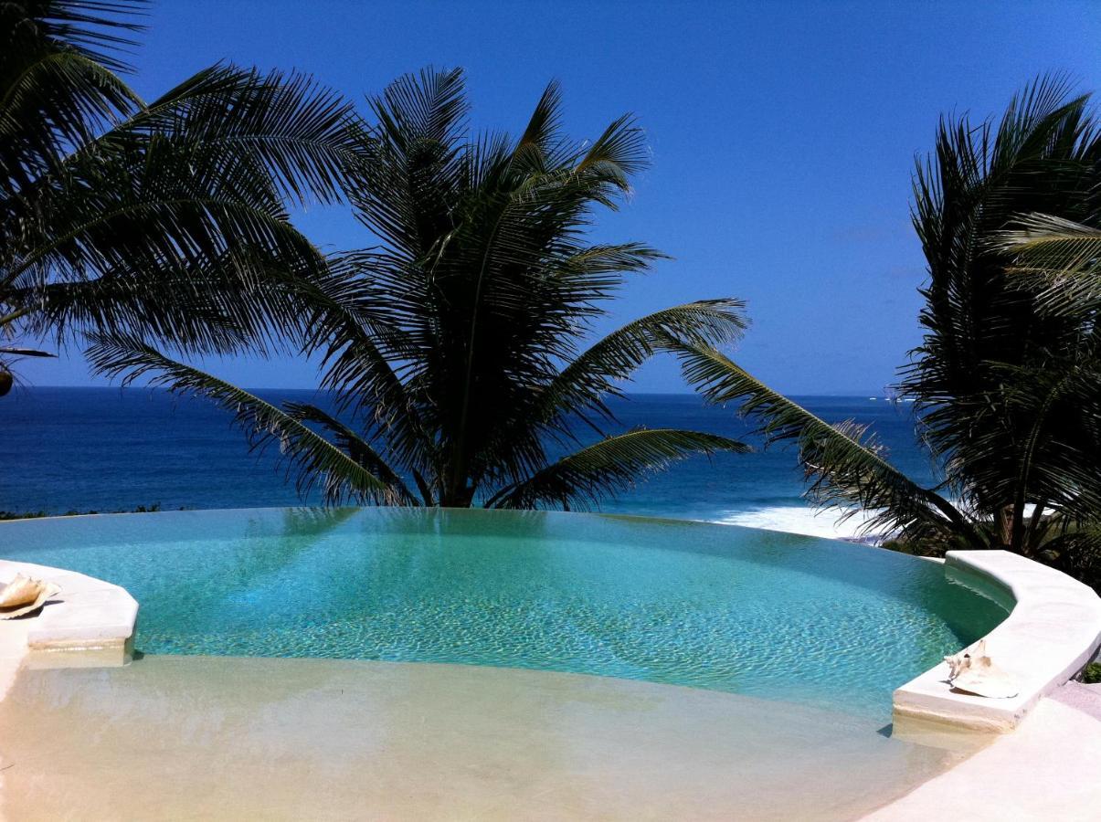 Wild Paradise: Villa Vue Mer Piscine A Debordement Le Moule Exterior photo